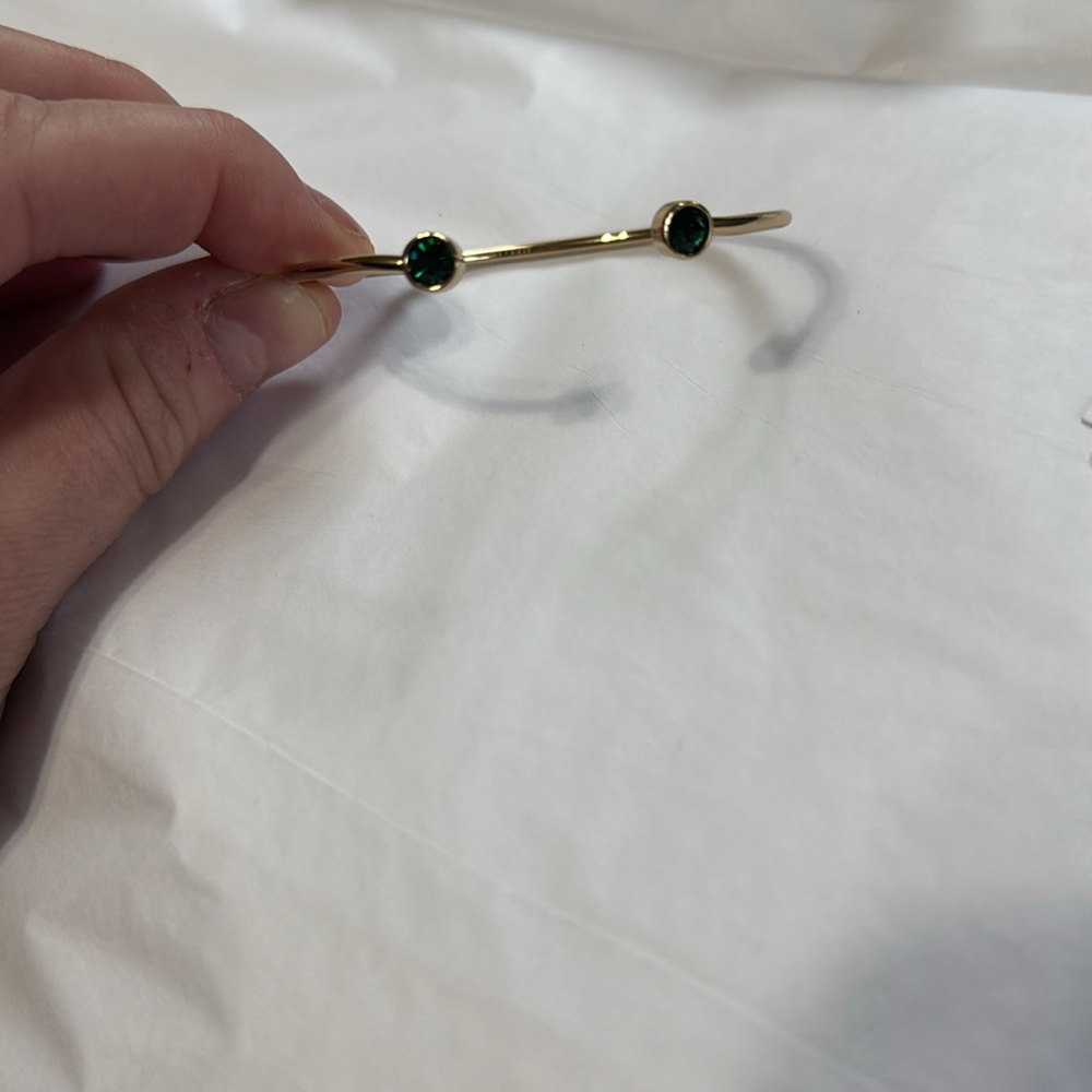 Alex & Ani gold cuff bracelet - Picture 2 of 4
